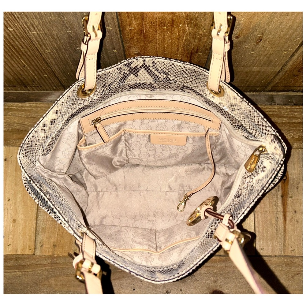 Michael Kors. 3 Piece: Jet Set Python Embossed To… - image 4